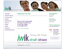 Tablet Screenshot of iwik.at
